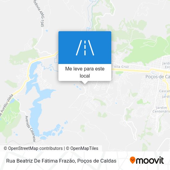 Rua Beatriz De Fátima Frazão mapa