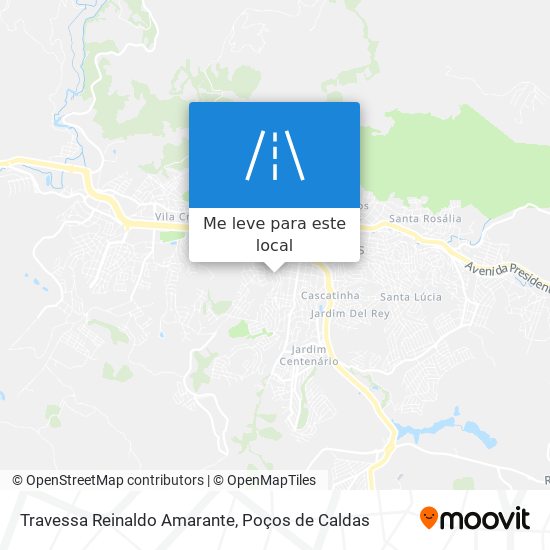 Travessa Reinaldo Amarante mapa