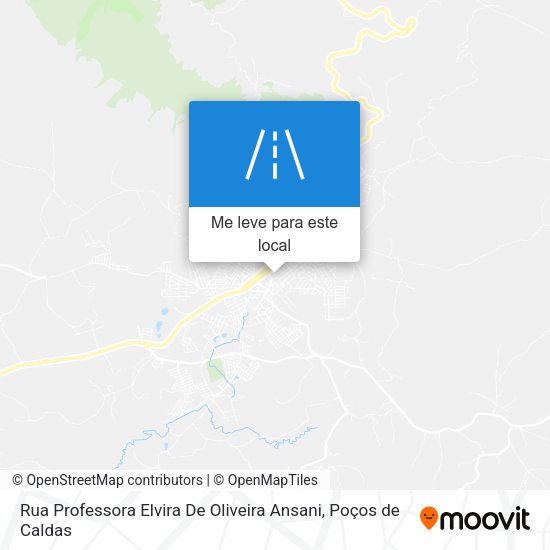 Rua Professora Elvira De Oliveira Ansani mapa