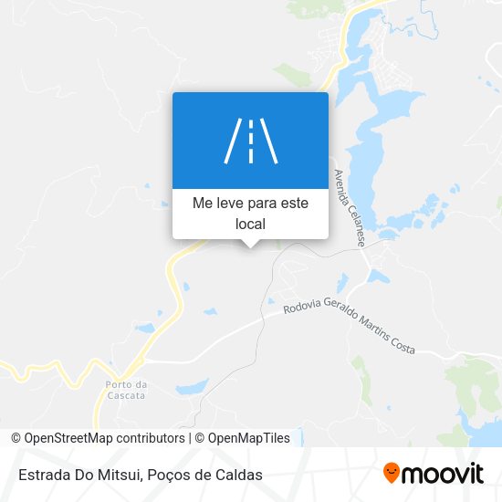 Estrada Do Mitsui mapa