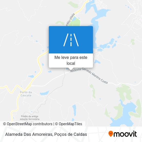 Alameda Das Amoreiras mapa