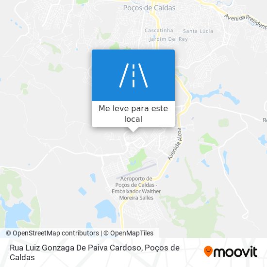 Rua Luiz Gonzaga De Paiva Cardoso mapa