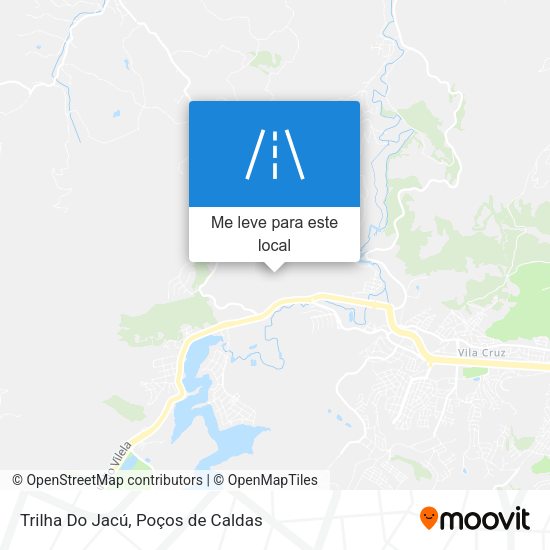 Trilha Do Jacú mapa