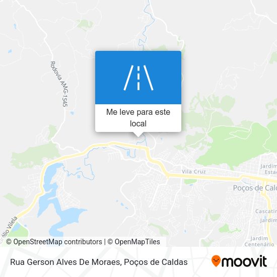 Rua Gerson Alves De Moraes mapa