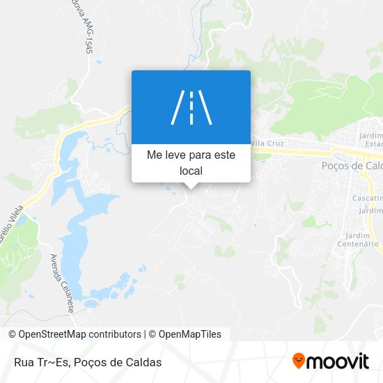 Rua Tr~Es mapa