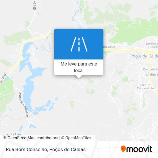Rua Bom Conselho mapa