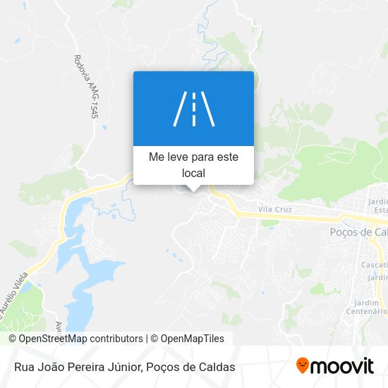 Rua João Pereira Júnior mapa