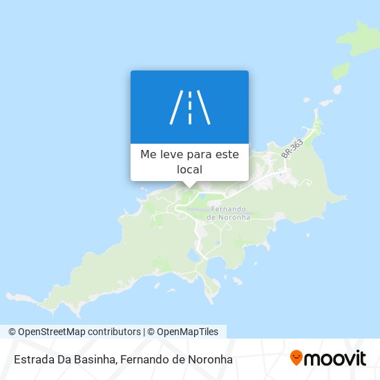 Estrada Da Basinha mapa