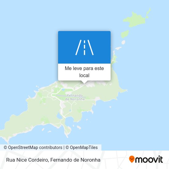 Rua Nice Cordeiro mapa