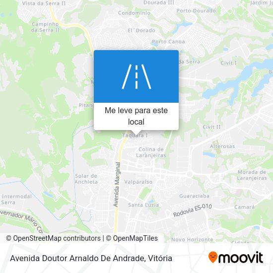 Avenida Doutor Arnaldo De Andrade mapa