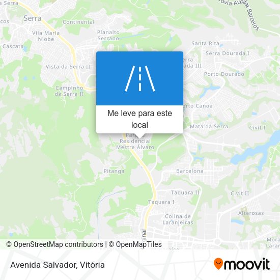 Avenida Salvador mapa