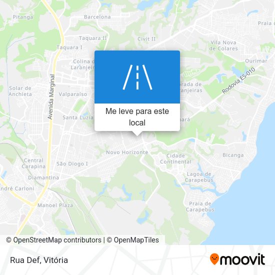 Rua Def mapa