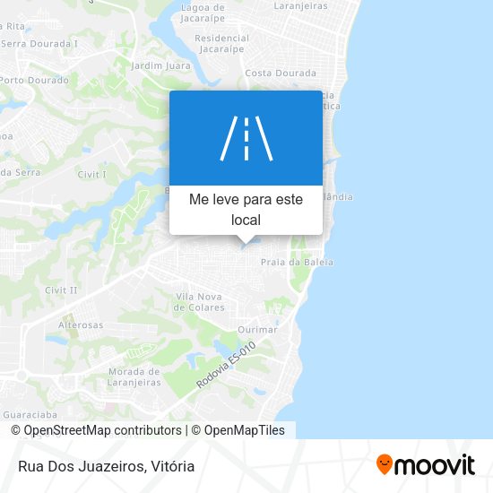 Rua Dos Juazeiros mapa