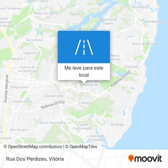 Rua Dos Perdizes mapa
