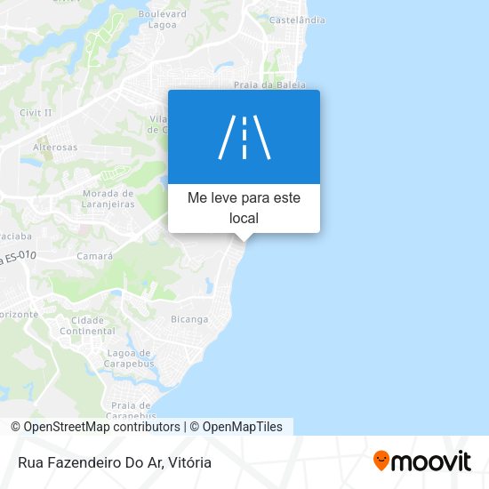 Rua Fazendeiro Do Ar mapa