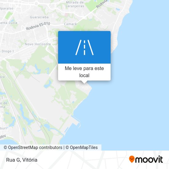 Rua G mapa