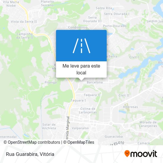 Rua Guarabira mapa
