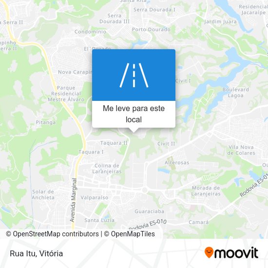 Rua Itu mapa