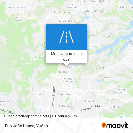 Rua João Lopes mapa