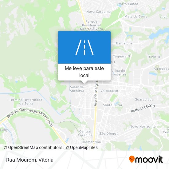 Rua Mourom mapa