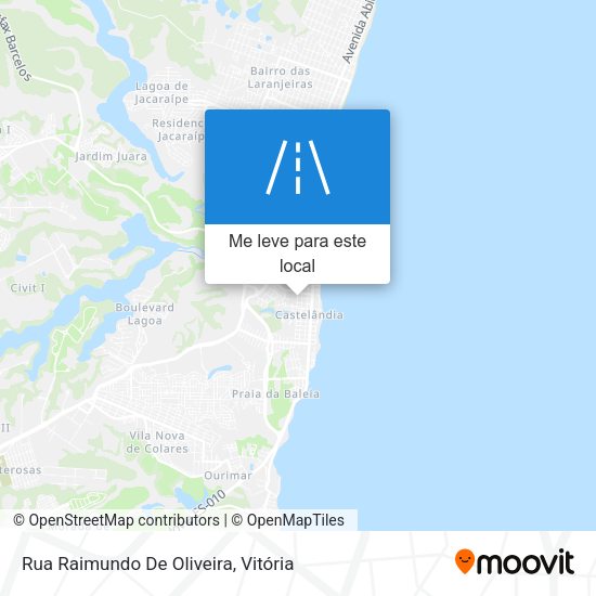 Rua Raimundo De Oliveira mapa