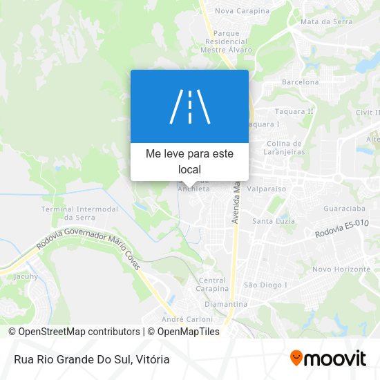 Rua Rio Grande Do Sul mapa