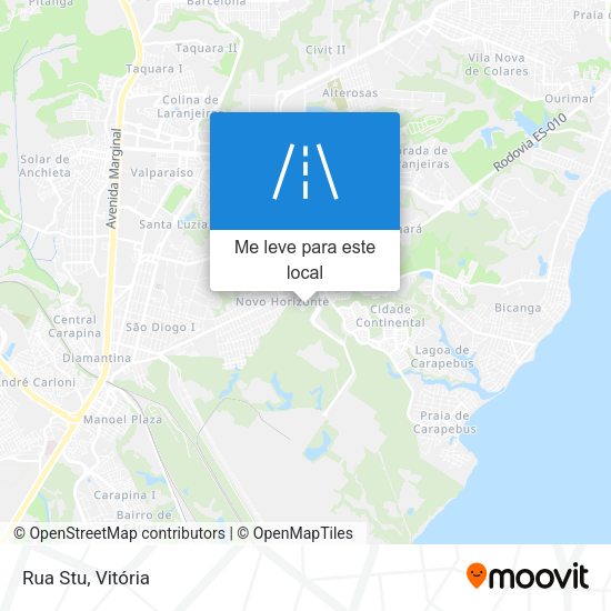 Rua Stu mapa