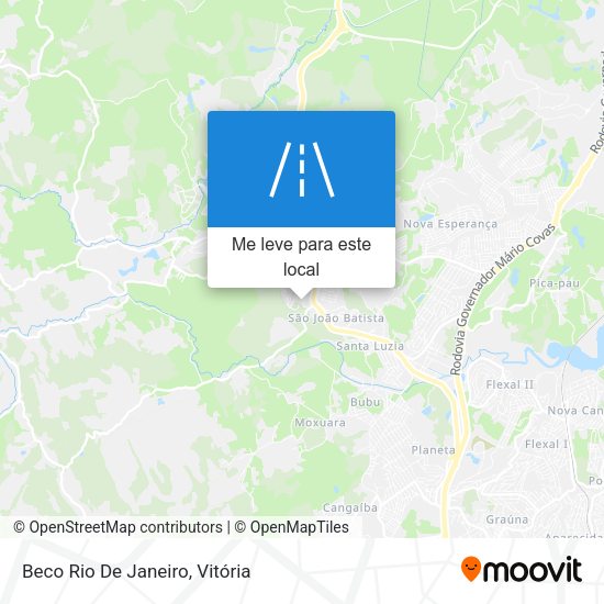 Beco Rio De Janeiro mapa