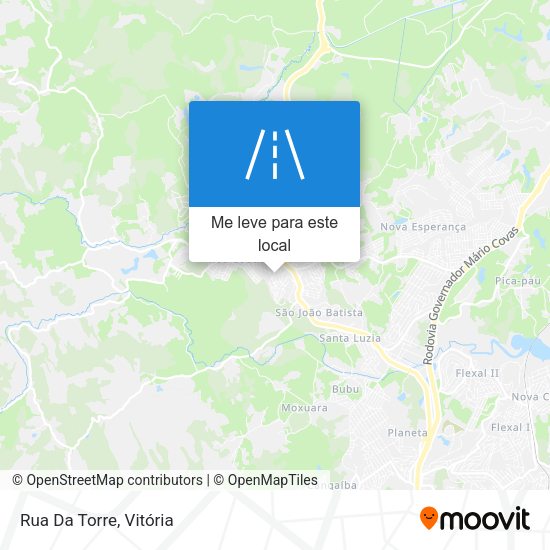 Rua Da Torre mapa