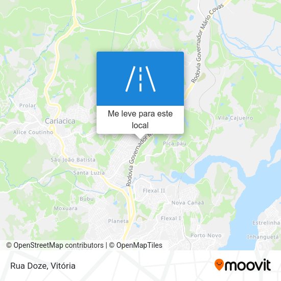 Rua Doze mapa
