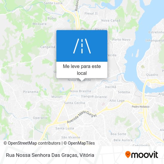 Rua Nossa Senhora Das Graças mapa