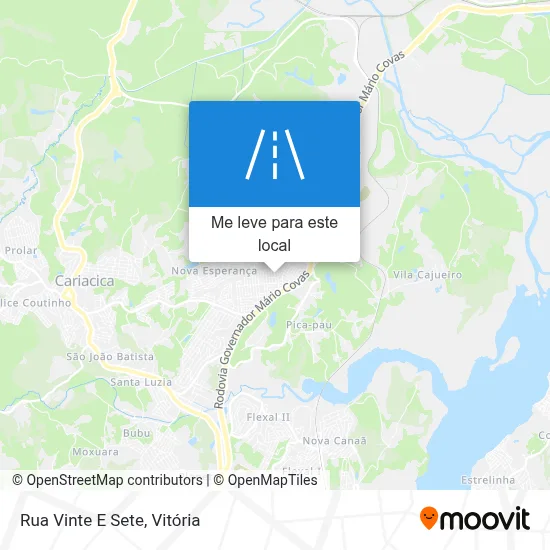 Rua Vinte E Sete mapa