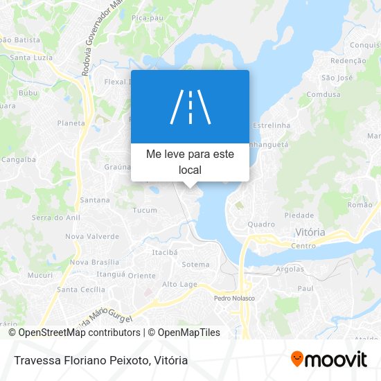 Travessa Floriano Peixoto mapa