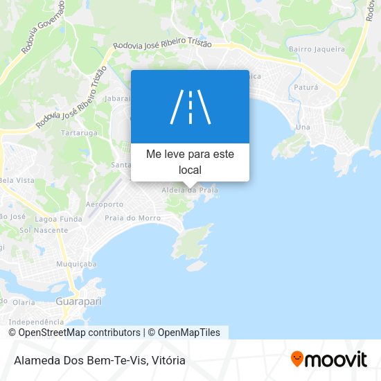 Alameda Dos Bem-Te-Vis mapa