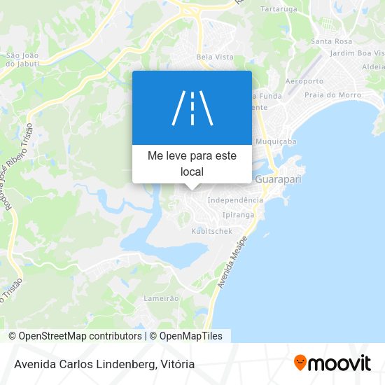 Avenida Carlos Lindenberg mapa