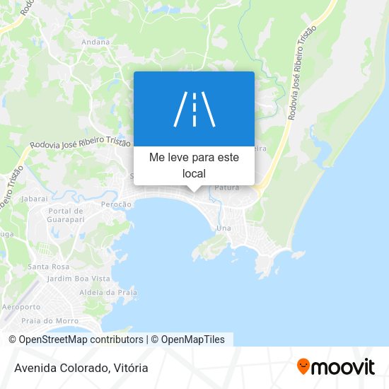 Avenida Colorado mapa