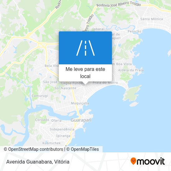 Avenida Guanabara mapa