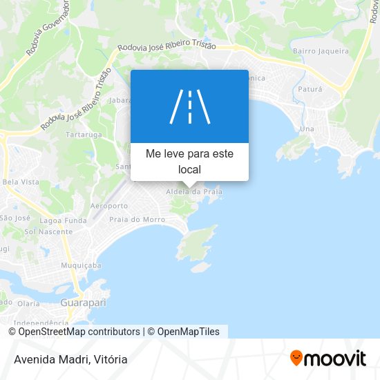 Avenida Madri mapa