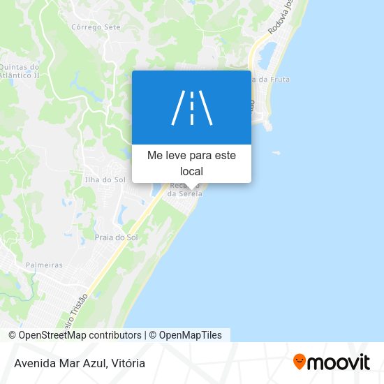 Avenida Mar Azul mapa