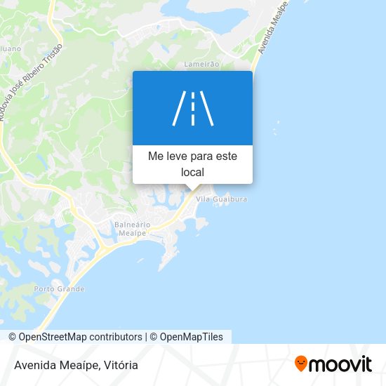 Avenida Meaípe mapa