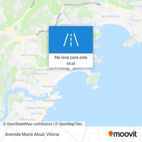 Avenida Munir Abud mapa