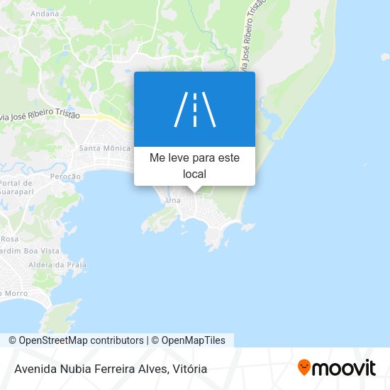 Avenida Nubia Ferreira Alves mapa
