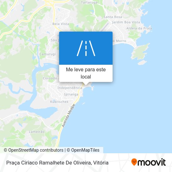 Praça Ciriaco Ramalhete De Oliveira mapa