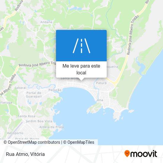 Rua Atmo mapa