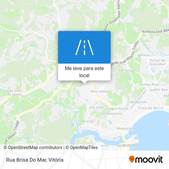 Rua Brisa Do Mar mapa