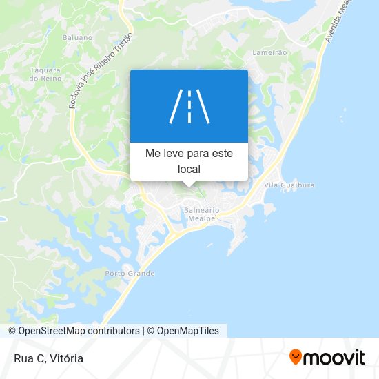 Rua C mapa