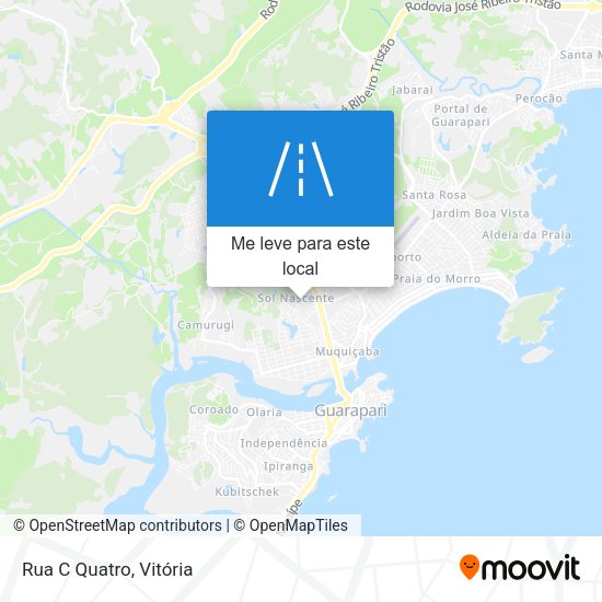 Rua C Quatro mapa