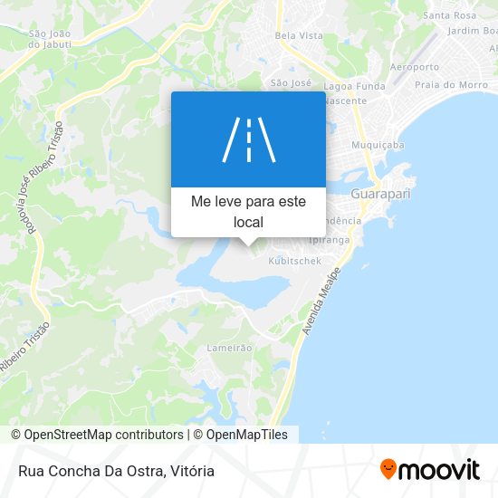 Rua Concha Da Ostra mapa