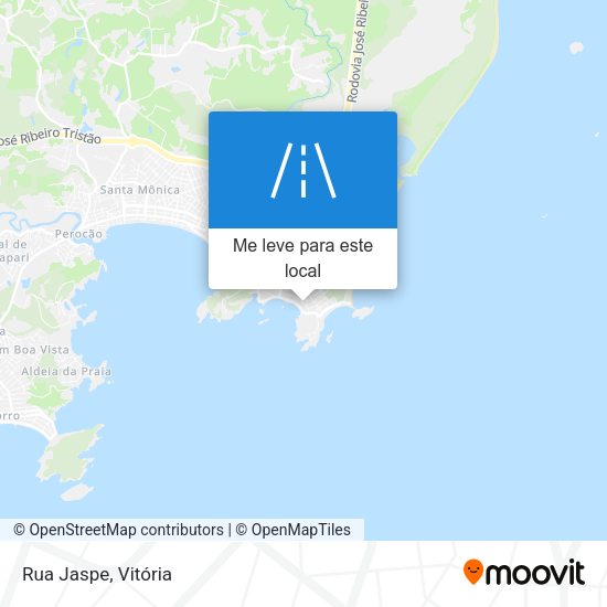 Rua Jaspe mapa