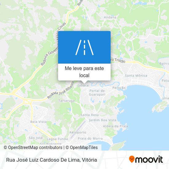 Rua José Luiz Cardoso De Lima mapa